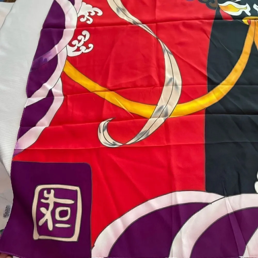 dp Silk Art To Wear Scarf